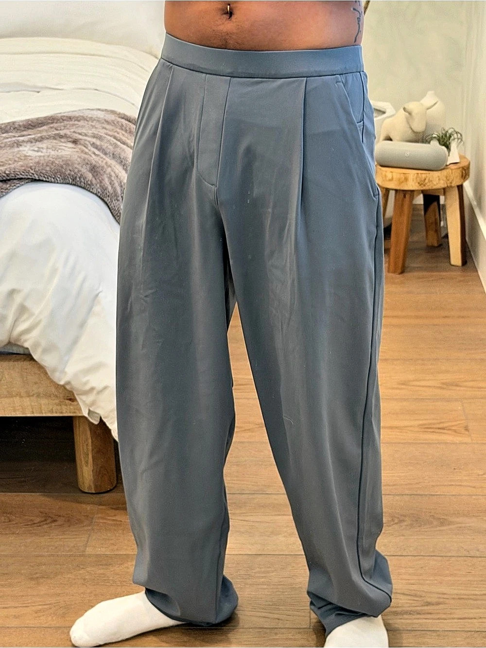 lululemon baggy trouser Pant Men's Blue Size small  NWT